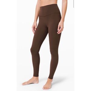 Lululemon | align 28” size 6 in brown earth